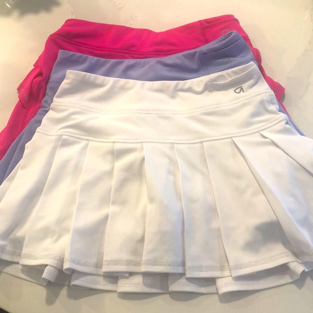 Girls Size M Gap Fit Tennis Skort Lot
